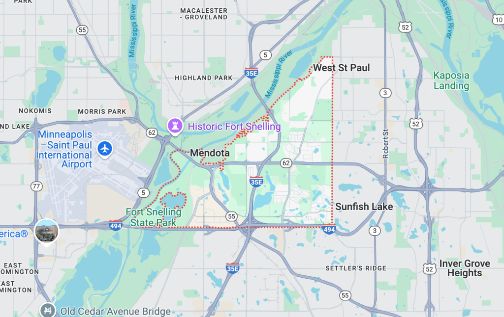 Tow truck assisting a stranded vehicle in Mendota Heights, MN.